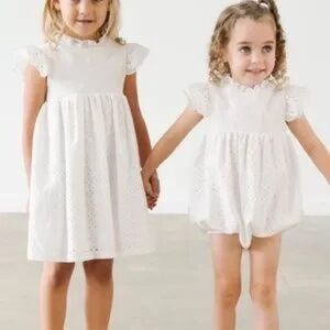 Dondolo Eyelet Dress Sz 3T